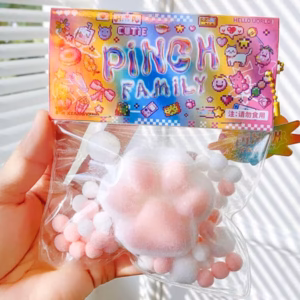 Taba cat paw fluffy 7 cm