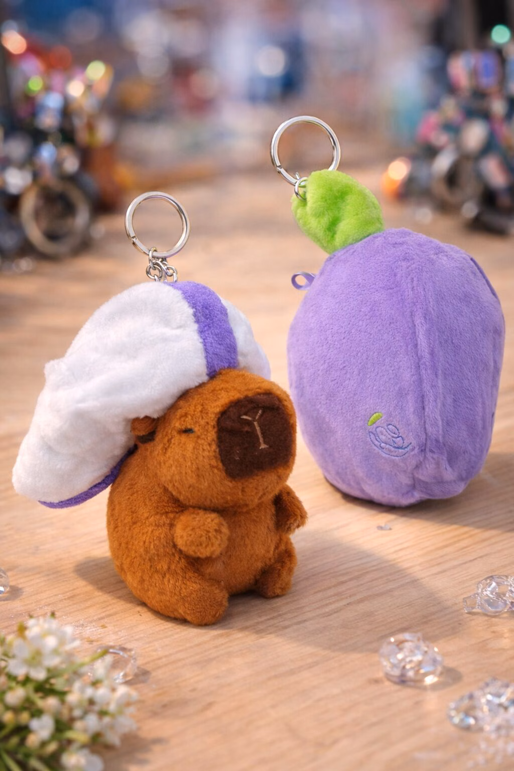 Capybara keychain 10 cm