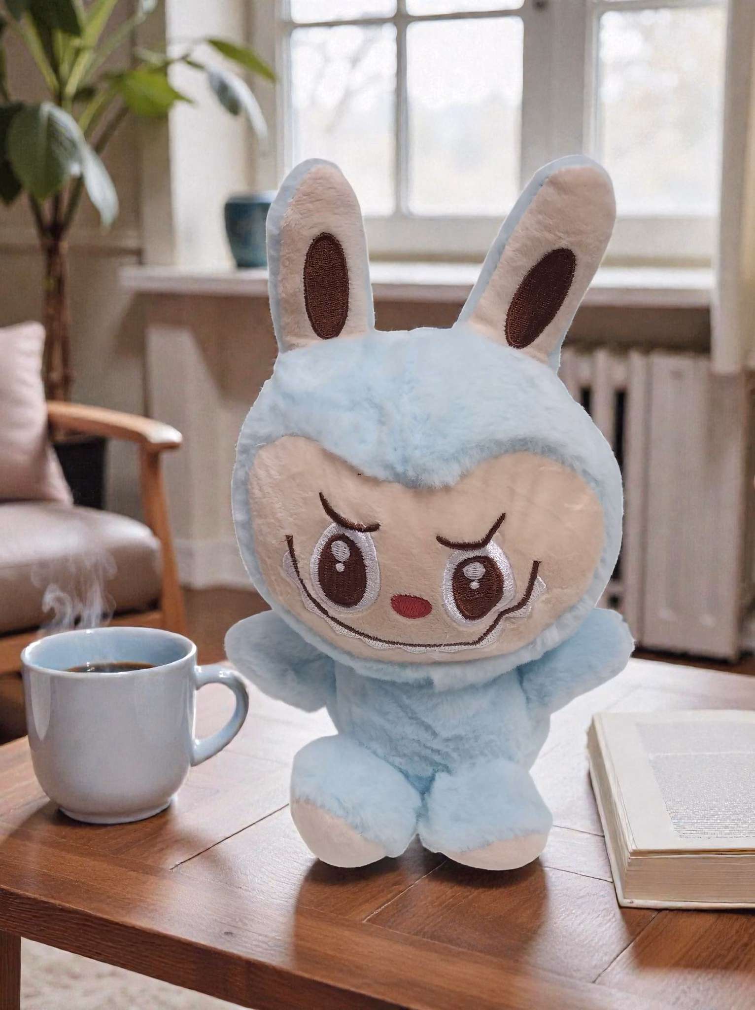 Labubu plīša rotaļlieta 25cm