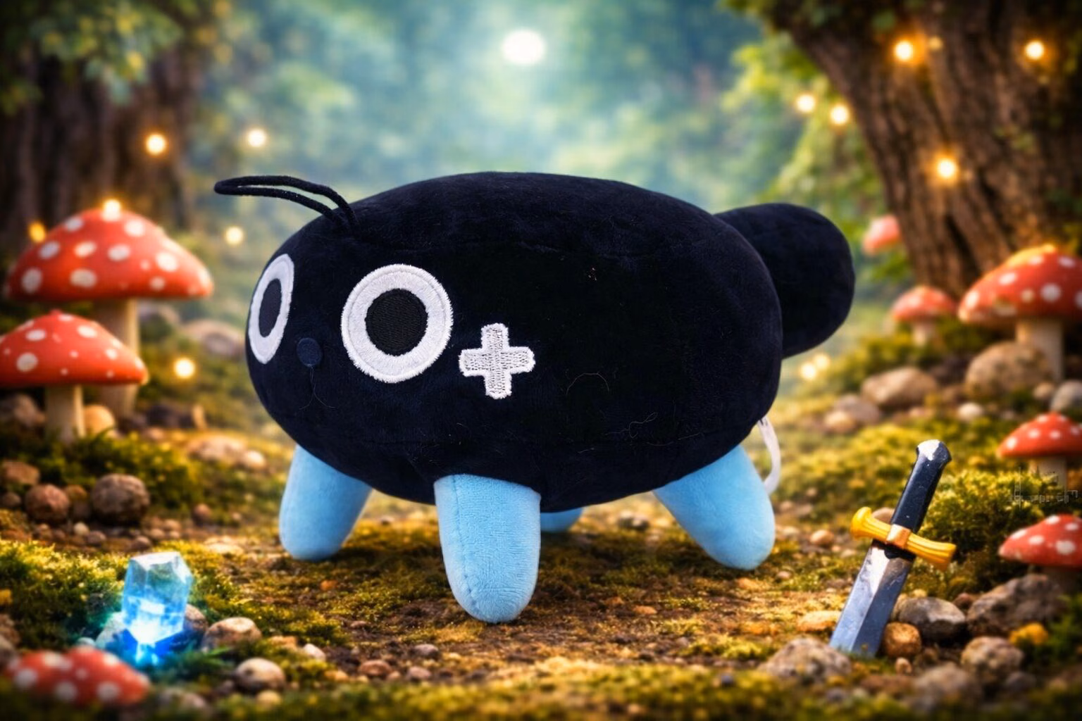 A stuffed cat toy from Dandy World