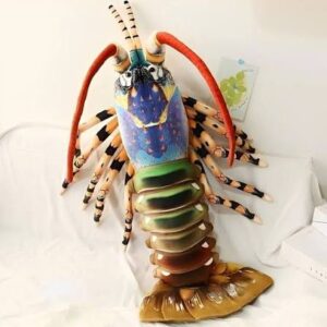 Realistic 80-cm Lobster Plush Toy